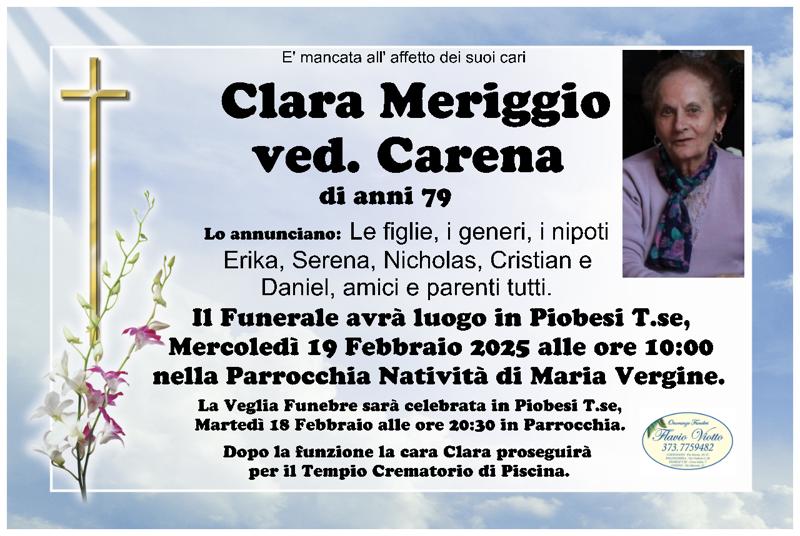 Clara Meriggio