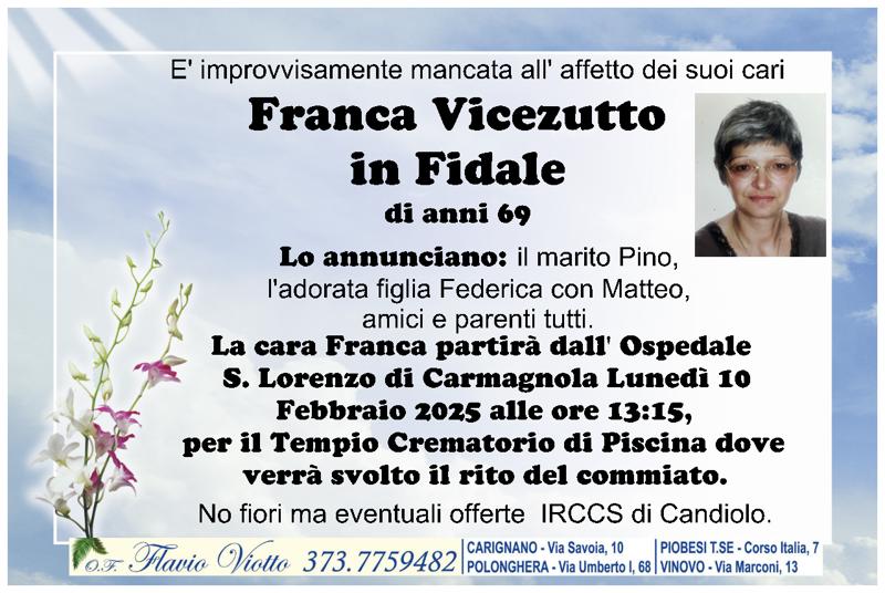 Franca Vicenzutto In Fidale
